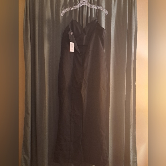 NWT Cider Black Widow Flared Jumpsuit - Picture 3 of 6